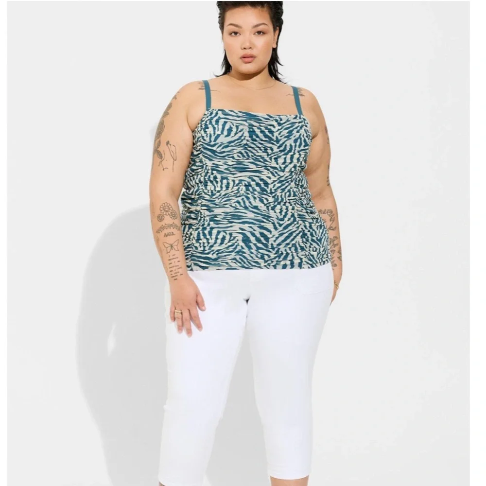 NWT Torrid shirred cami, size 2X - Picture 1 of 8